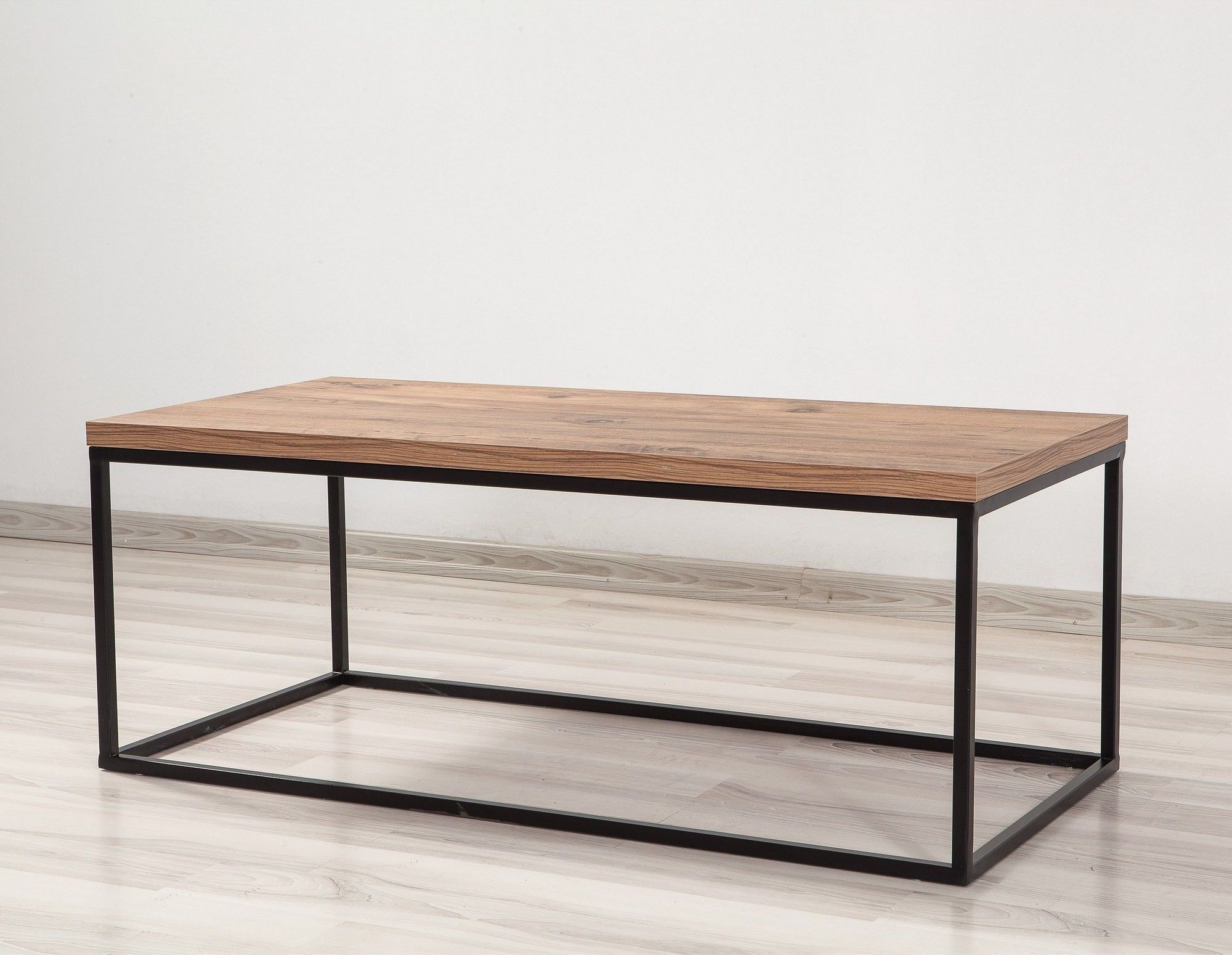 Quantum Media soffbord 95 x 45 cm - Furu/svart