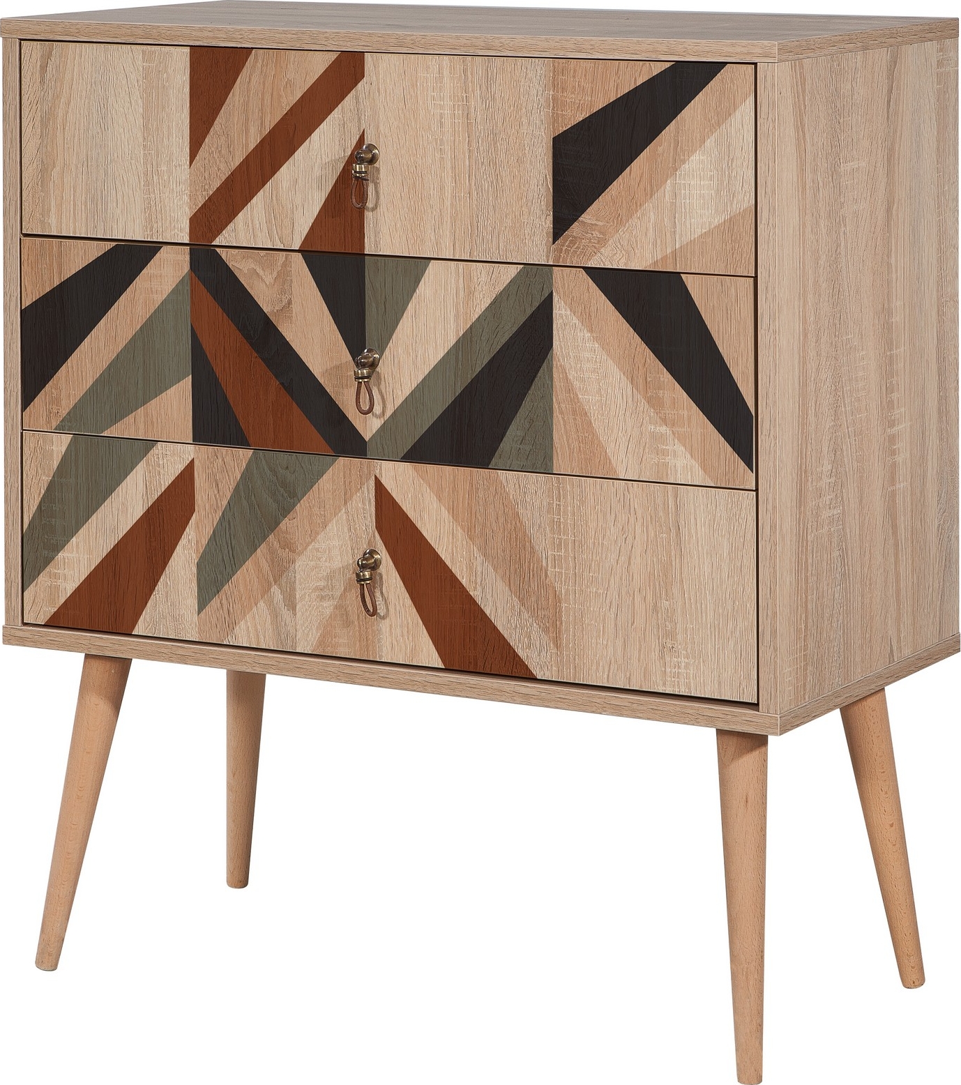 City Triangle ladekast - Beige