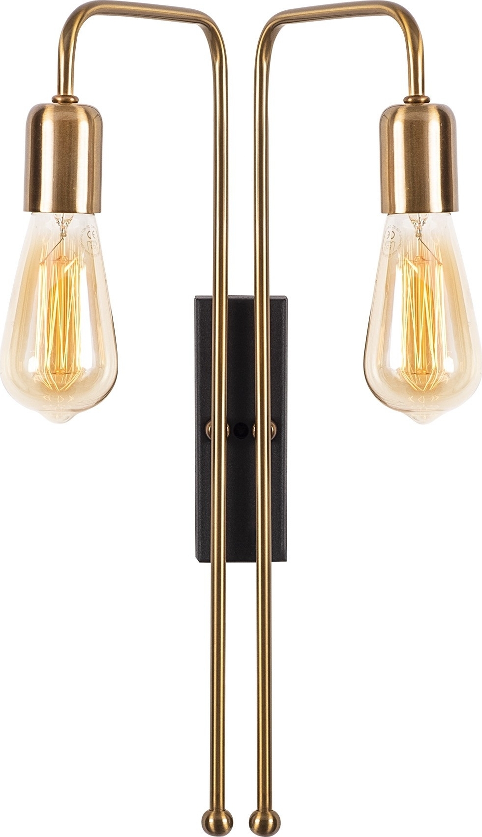 Mum wandlamp 3511 - Goud/zwart