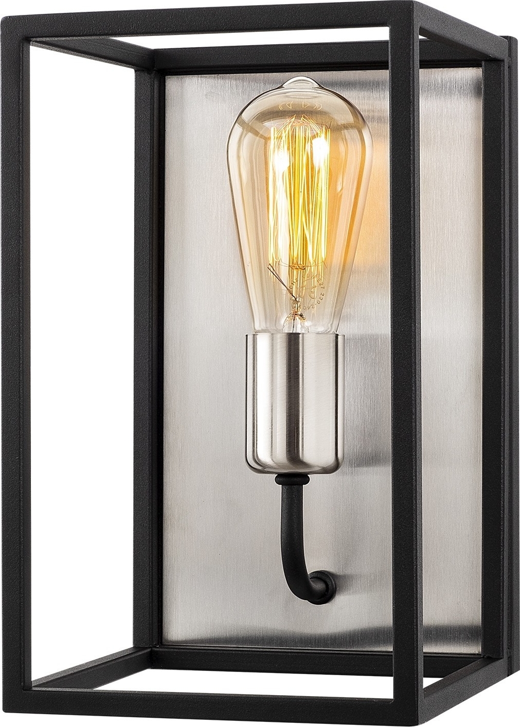 Kavat wandlamp 5561 - Nikkel/zwart