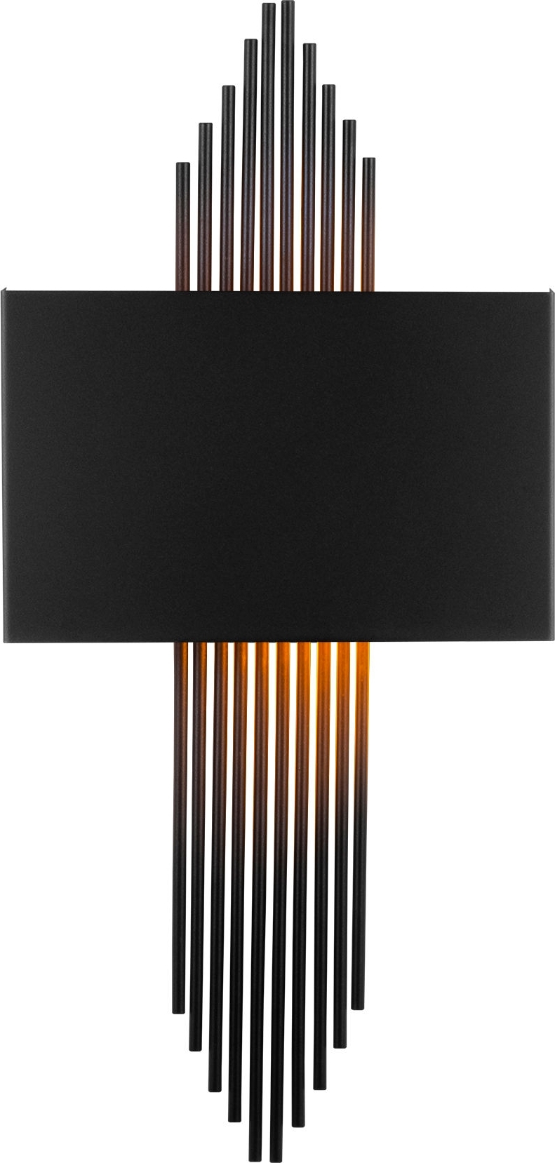 Harmonische wandlamp - Zwart Harmonische wandlamp - Zwart