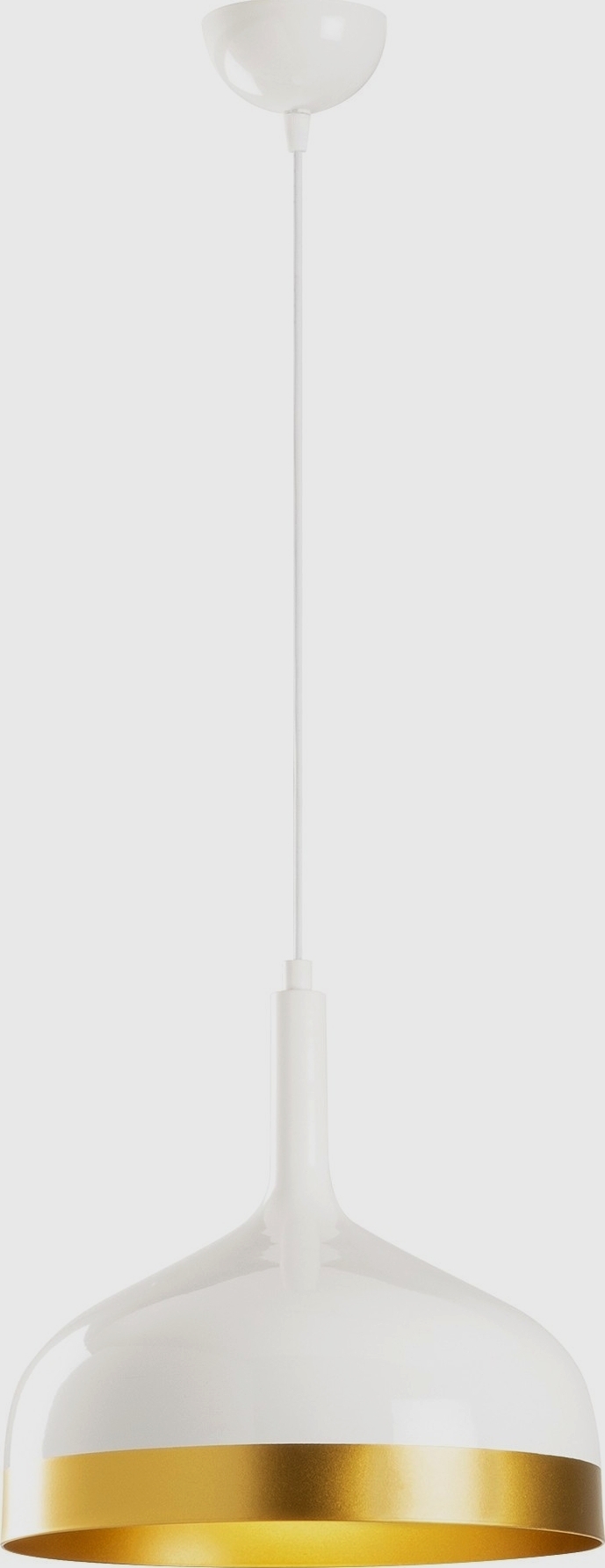 Samba taklampa 3724 - Vit/guld