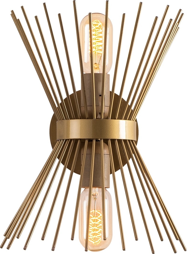 Kirsty wandlamp 3092 - Goud Kirsty wandlamp 3092 - Goud