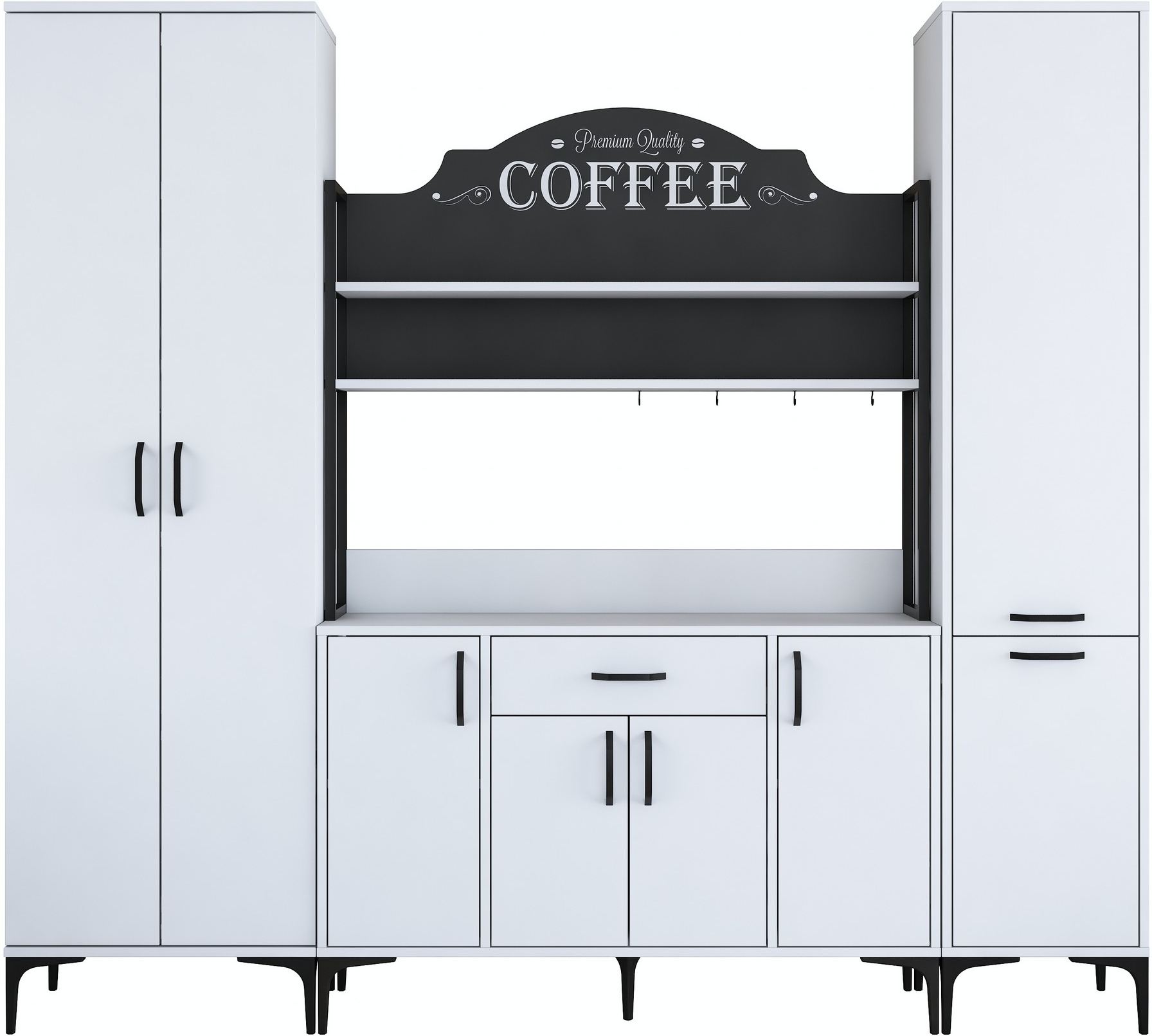 Jericho kast 150 - Wit Jericho kast 150 - Wit