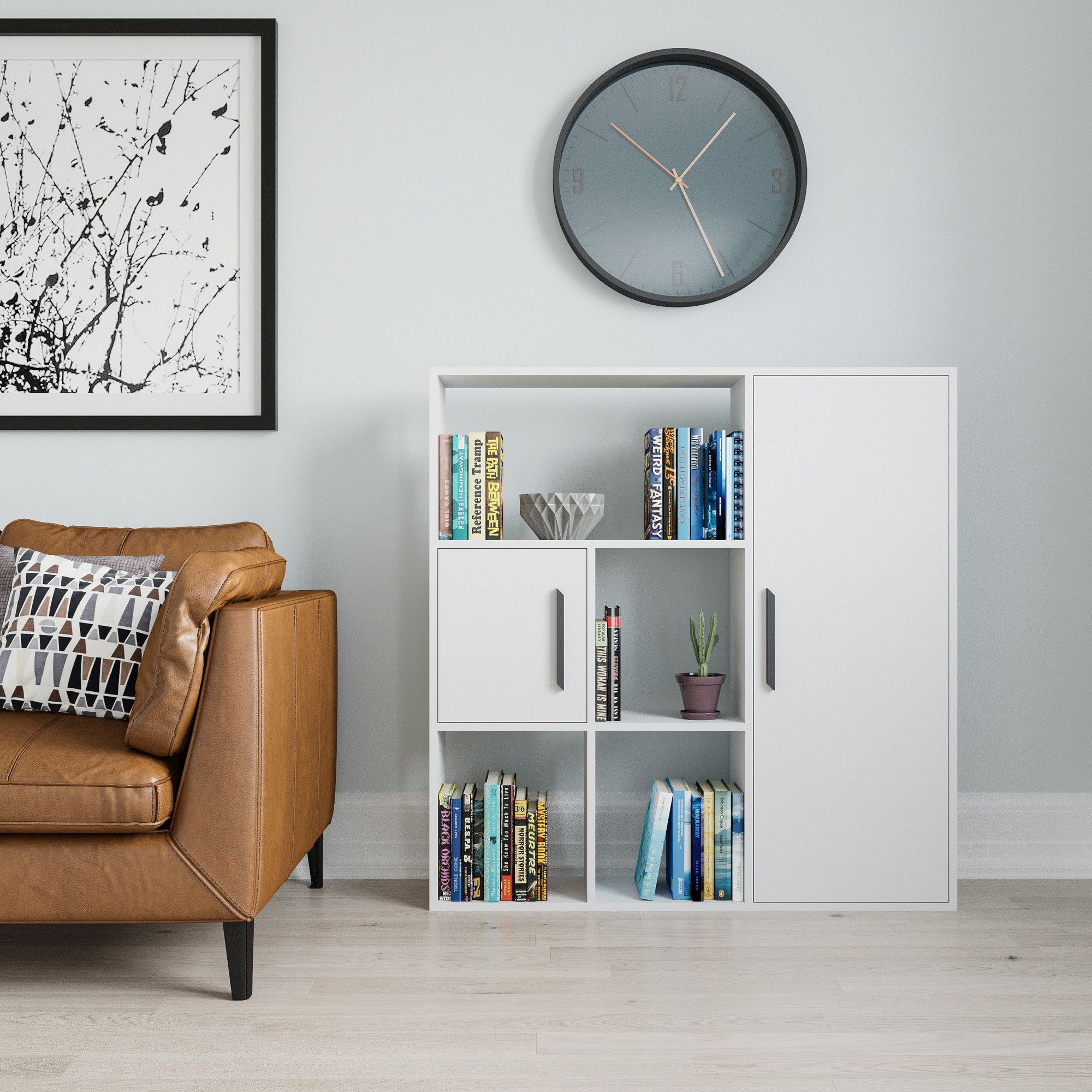 Ridge boekenkast - Wit