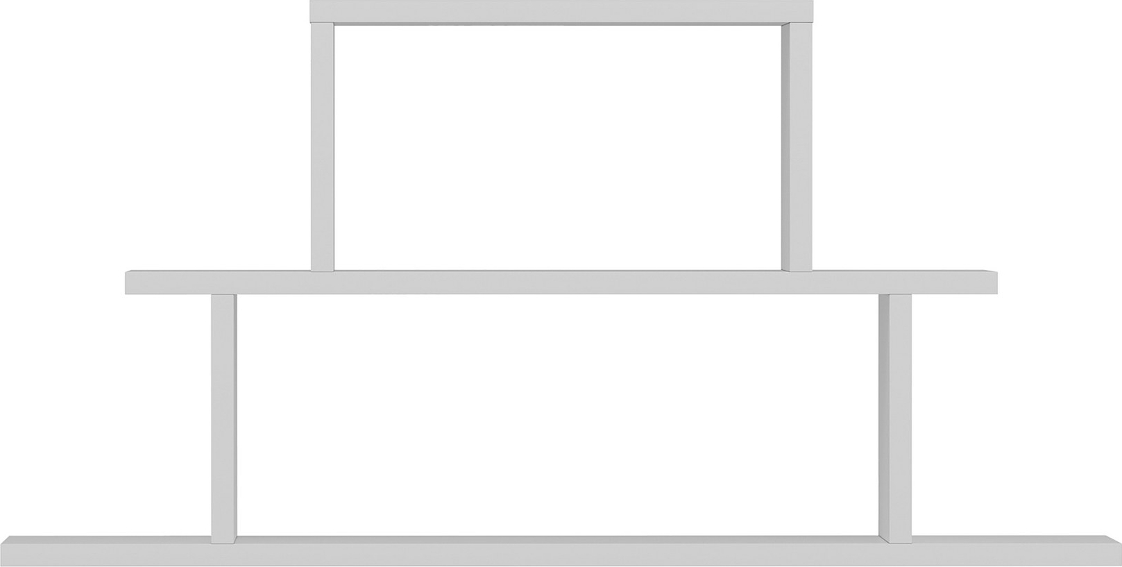 Pasifik wandplank Wit