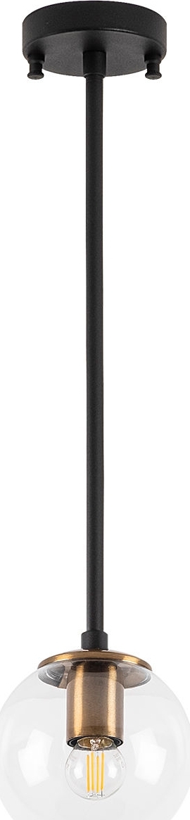 Akkas plafondlamp 10000 - Zwart/antiek