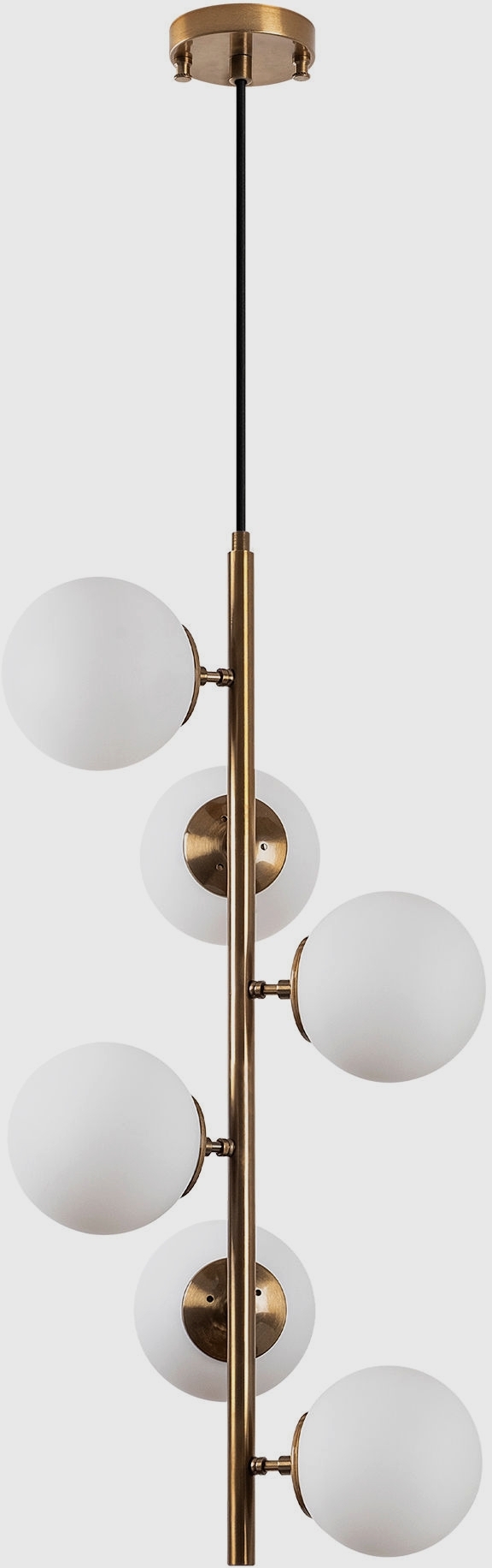 Fasett taklampa 10465 - Vintage/vit