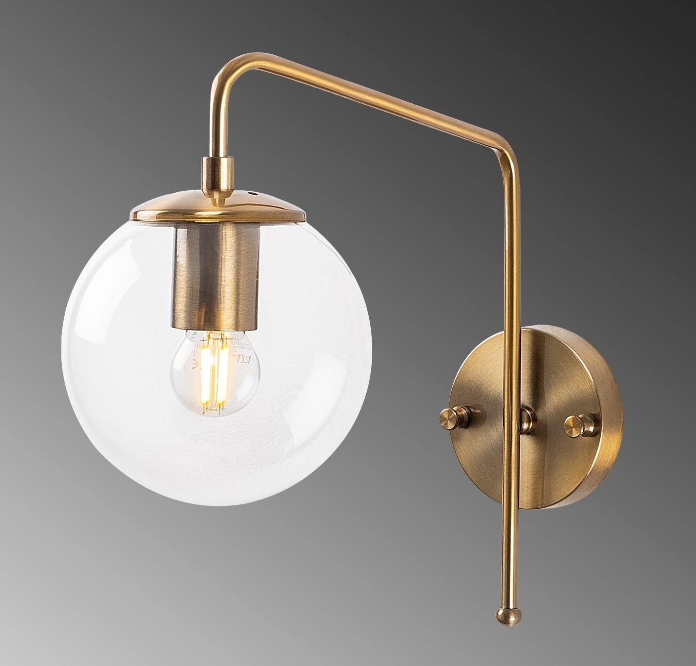 Draad wandlamp 10940 - Vintage