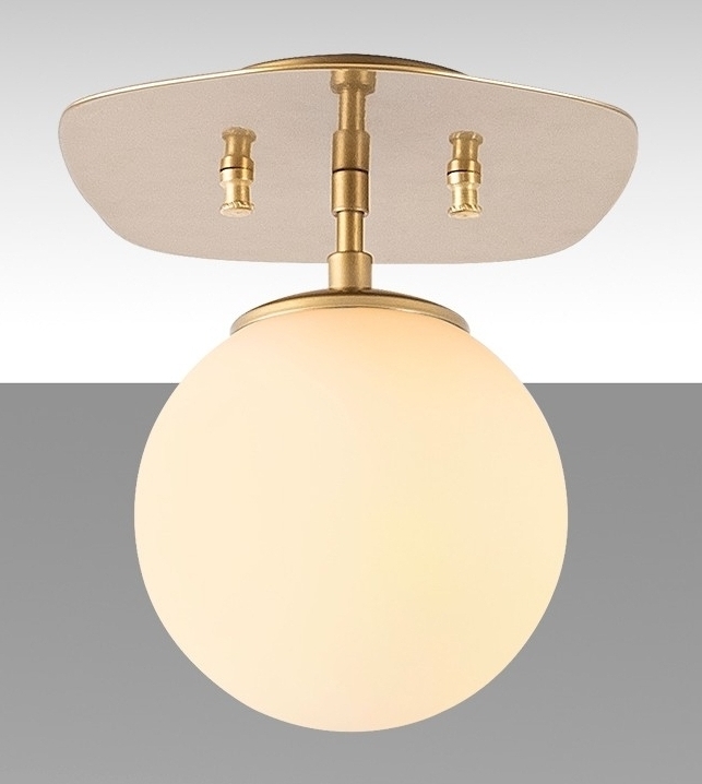 Well taklampa 11671 - Guld/vit Well taklampa 11671 - Guld/vit