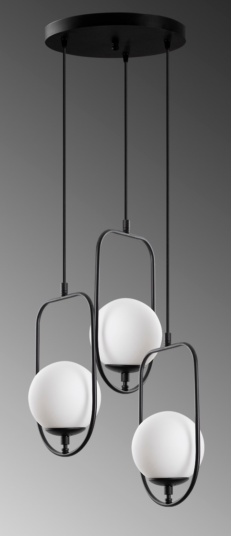 Helper plafondlamp 13447 - Zwart