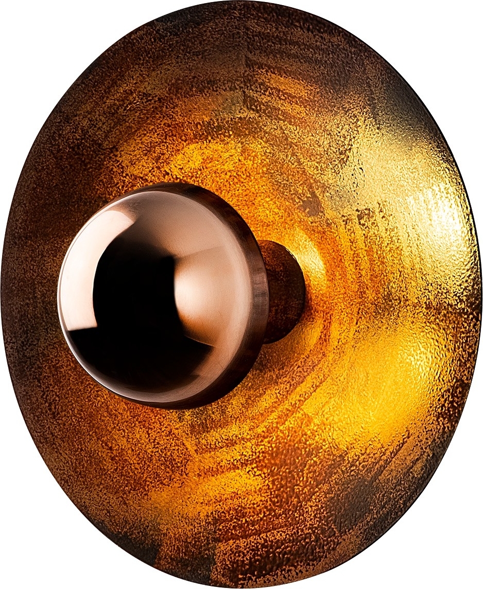 Kurt v�gglampa �28 cm - Koppar