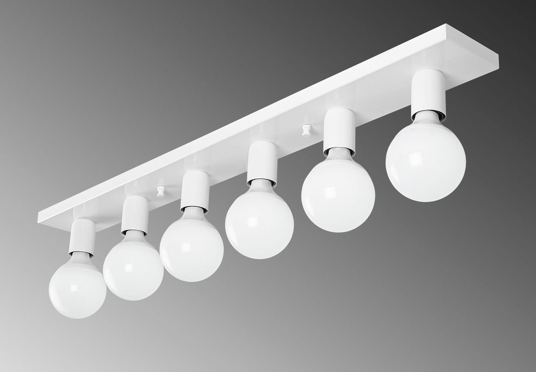 Milou taklampa 12226 - Vit