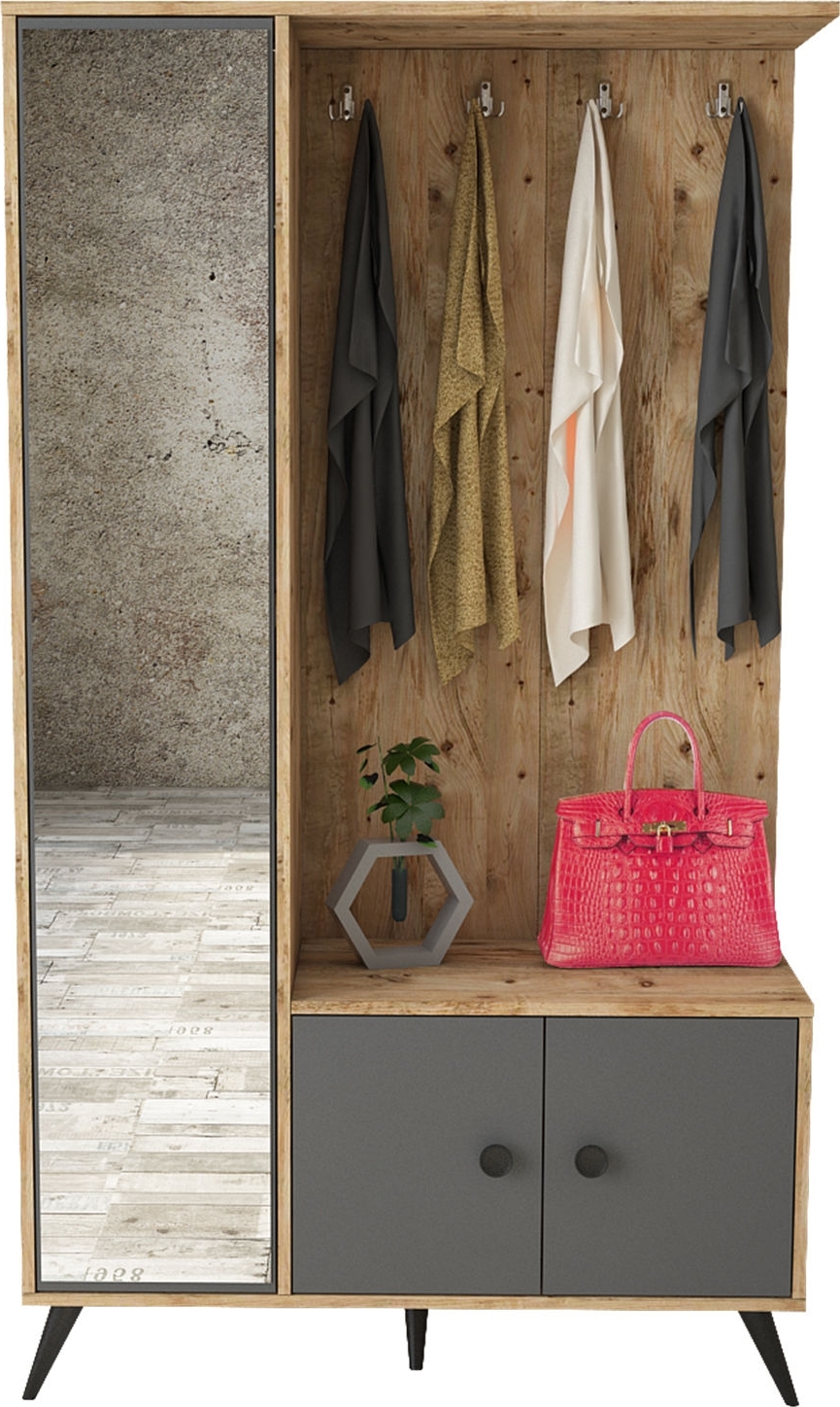 Vilamo hallm�bel - Furu/antracit