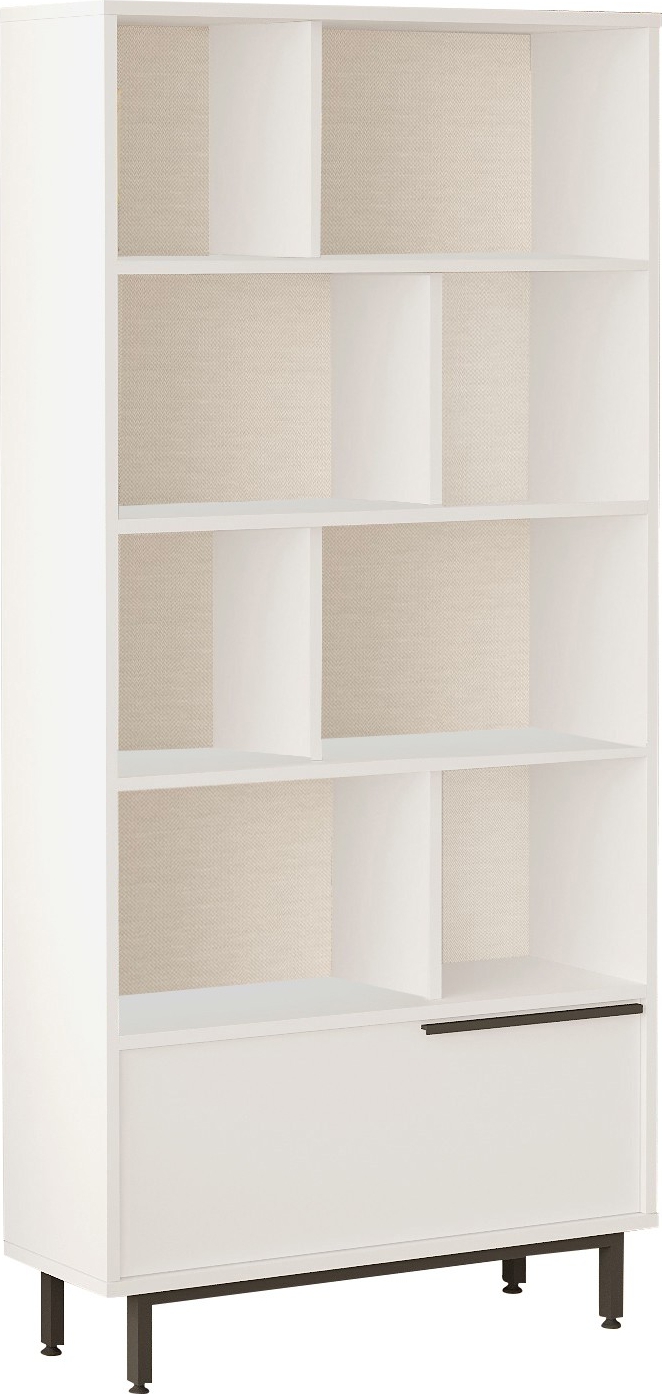 Ocean bokhylla - Vit