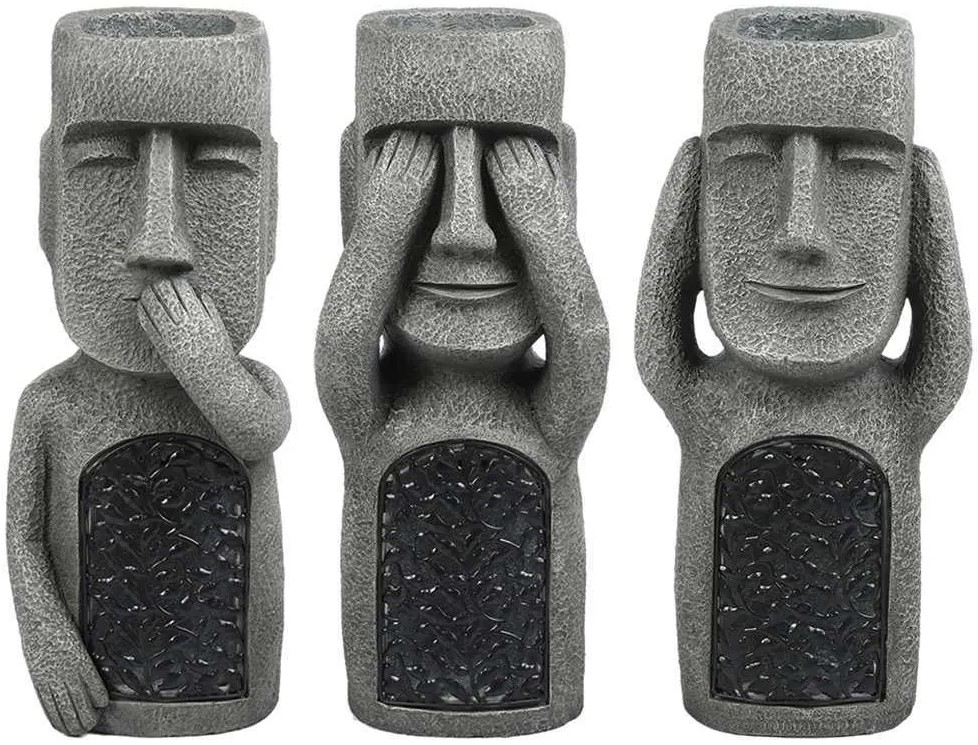 Keller vaas - Grijs/zwart