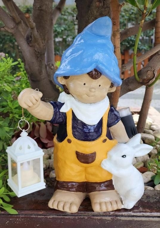 Elfo tuindecoratie - Veelkleurig Elfo tuindecoratie - Veelkleurig