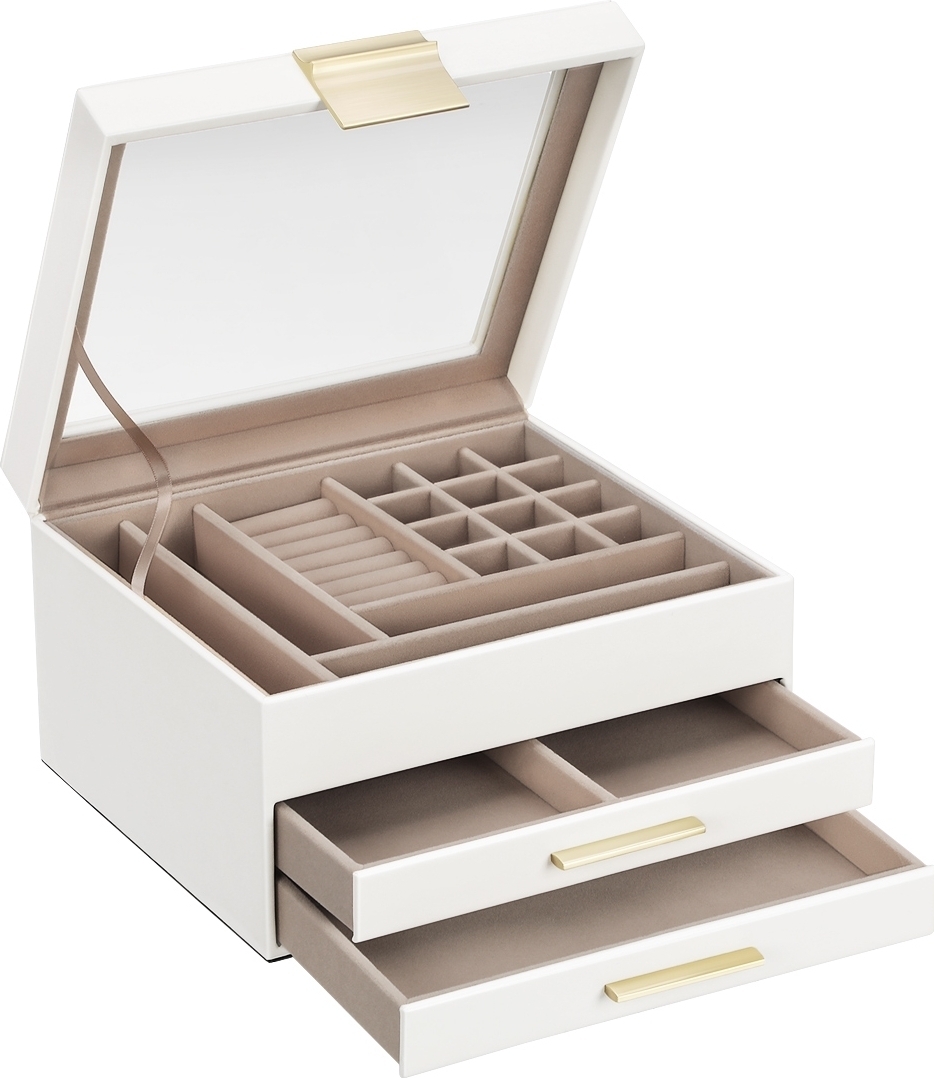 Opaal sieradendoosje - Zwart