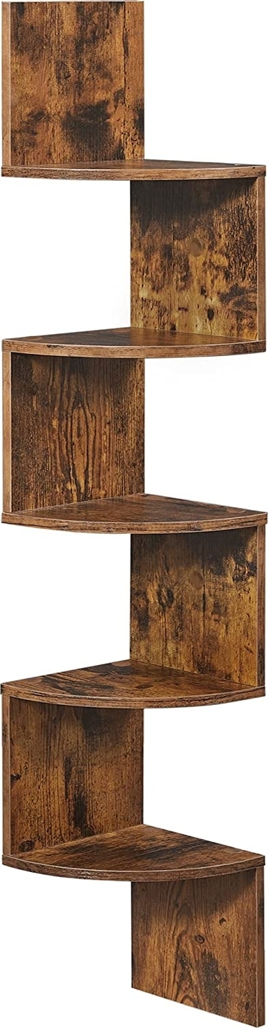 Damascus bokhylla - Brun