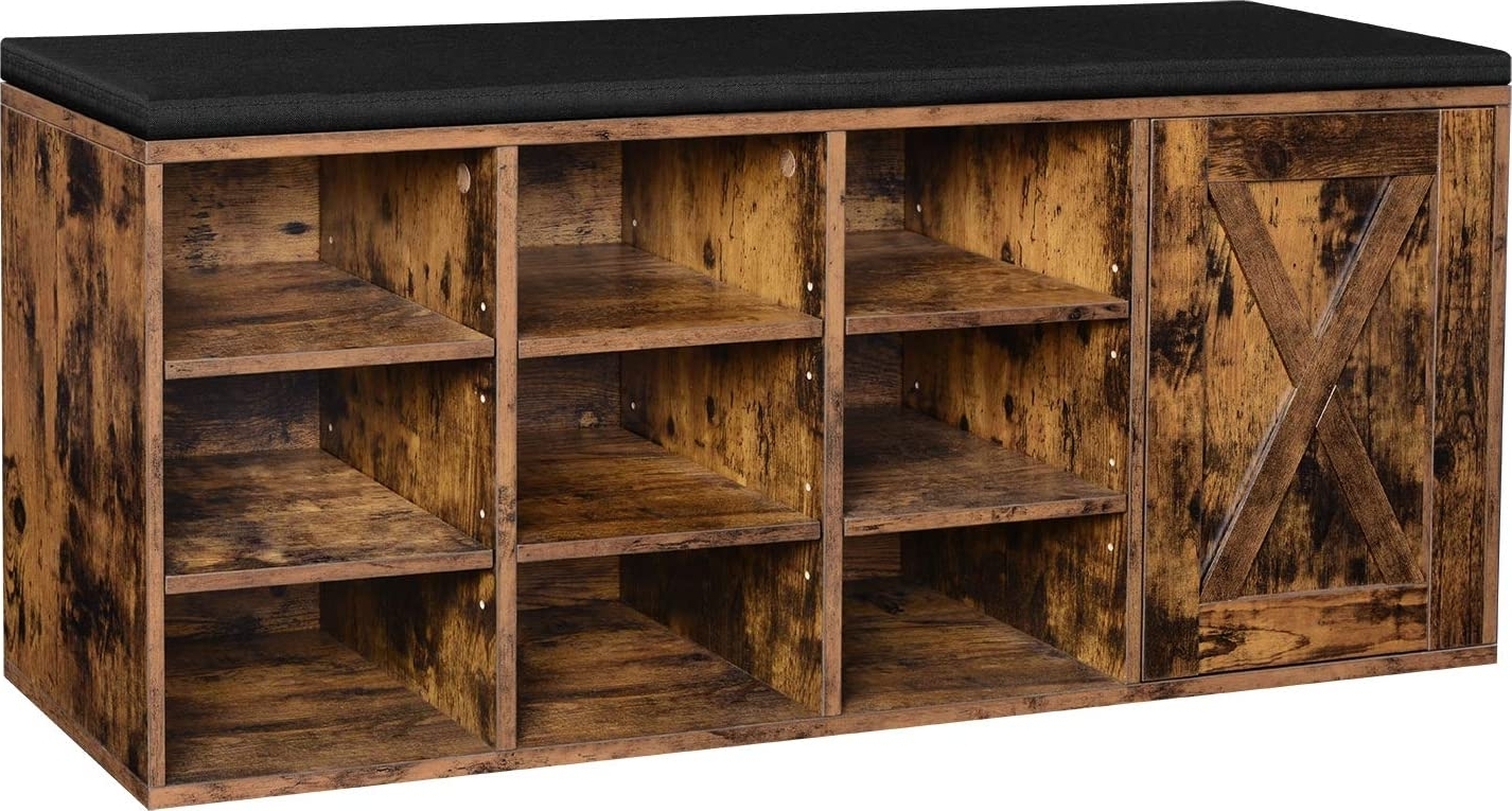 Zeke hallb�nk - Brun/svart