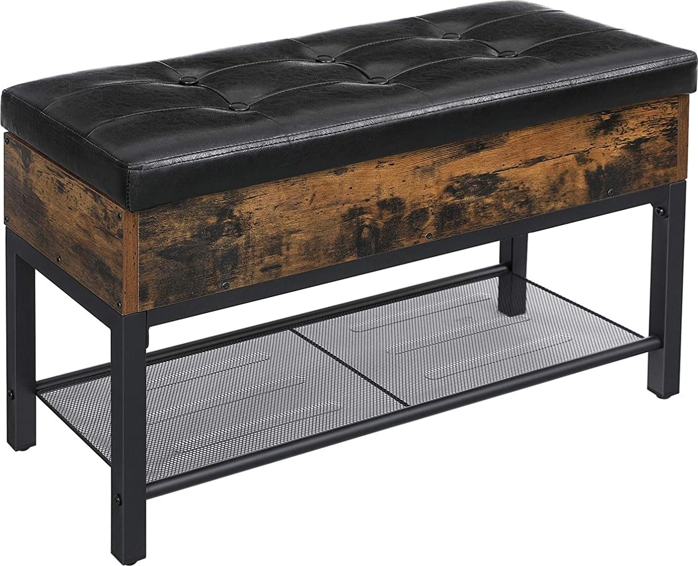 Tomas hallb�nk 70 cm - Brun/svart