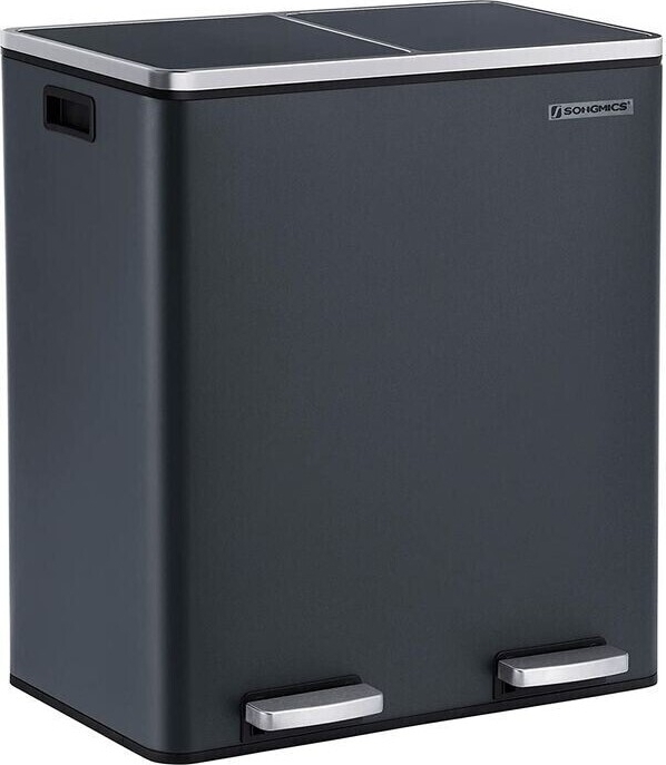 Daloa afvalbak 60 l - Grijs