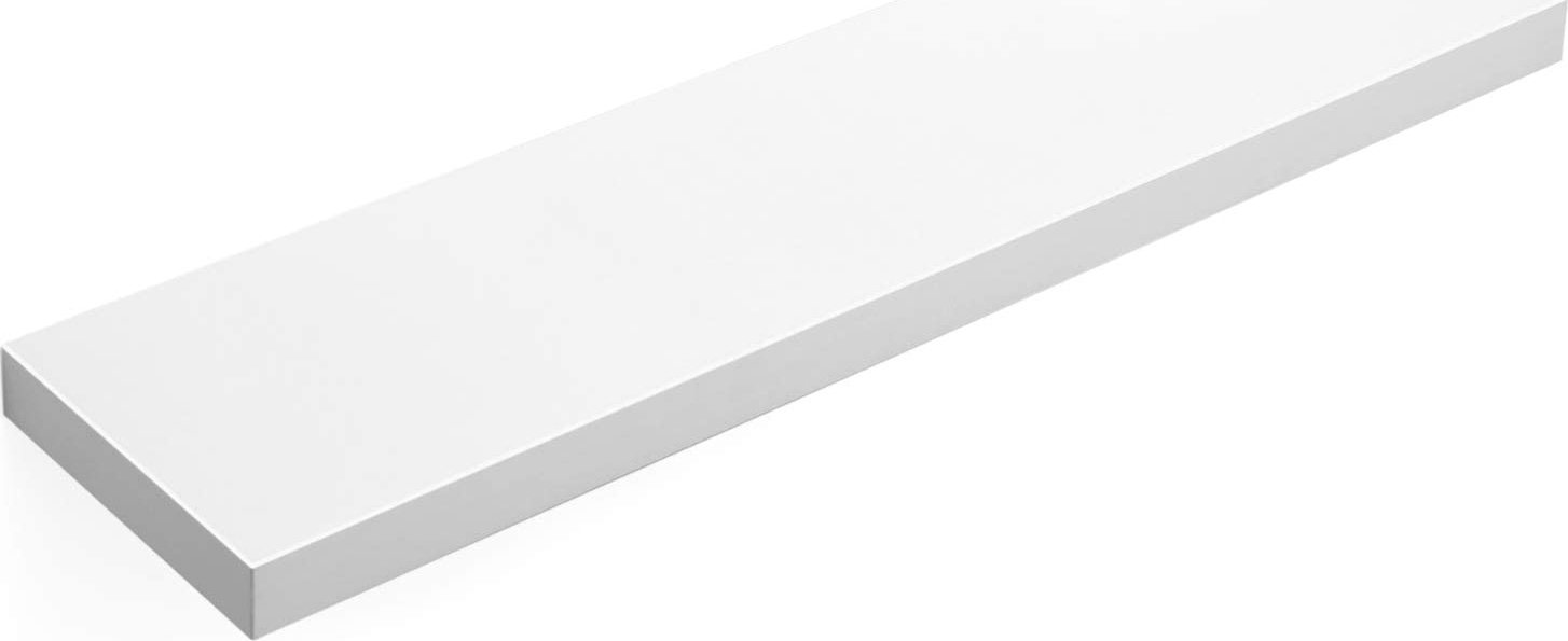 Sussex wandplank 80 x 20 cm - Wit Sussex wandplank 80 x 20 cm - Wit