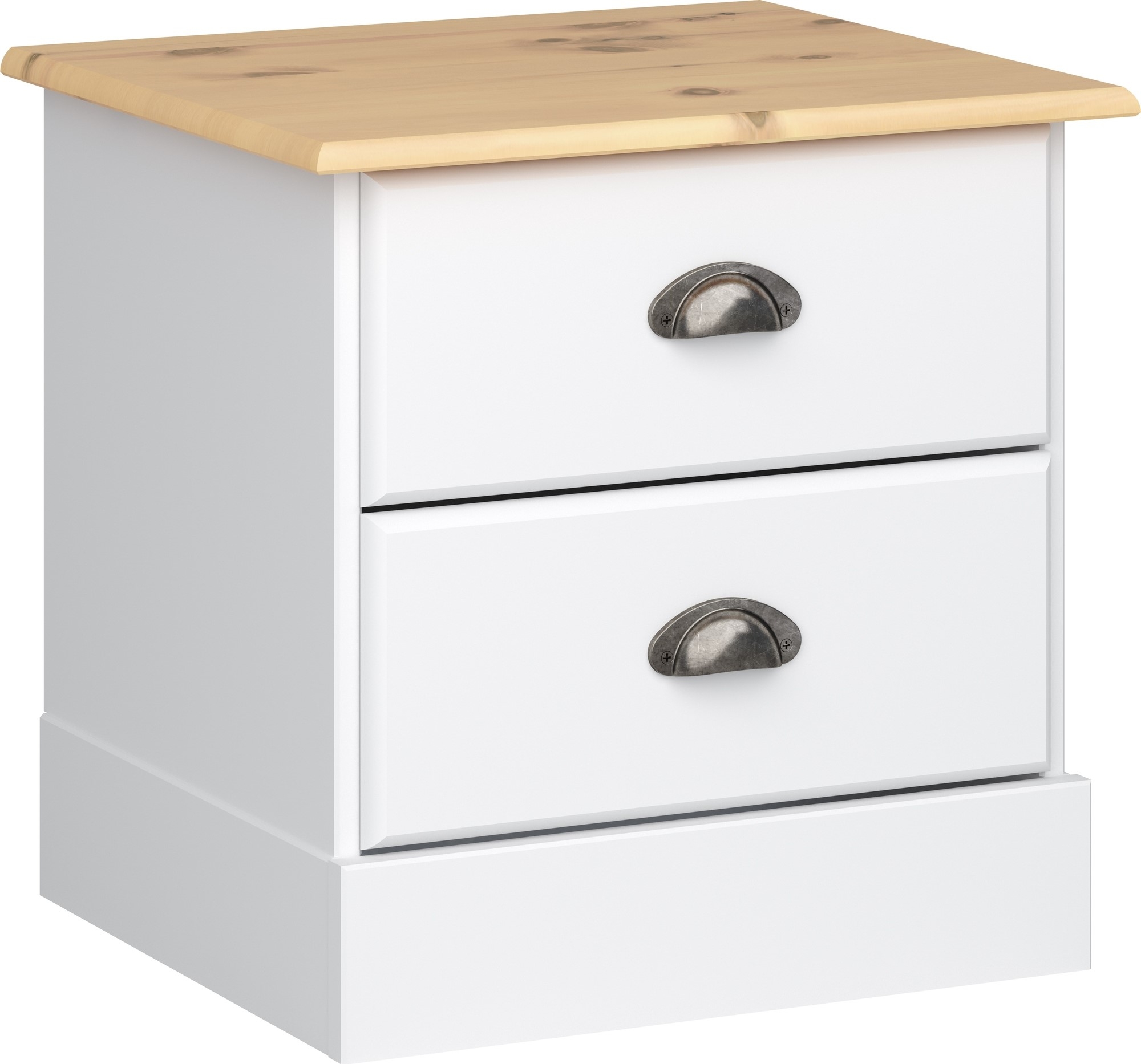 Nola s�ngbord - Vit/beige