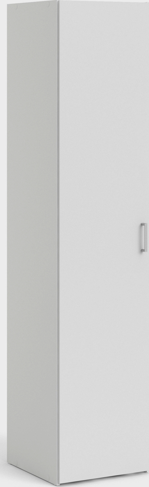 Garderob vit 40 cm bred och 175 cm hög Garderob vit 40 cm bred och 175 cm hög