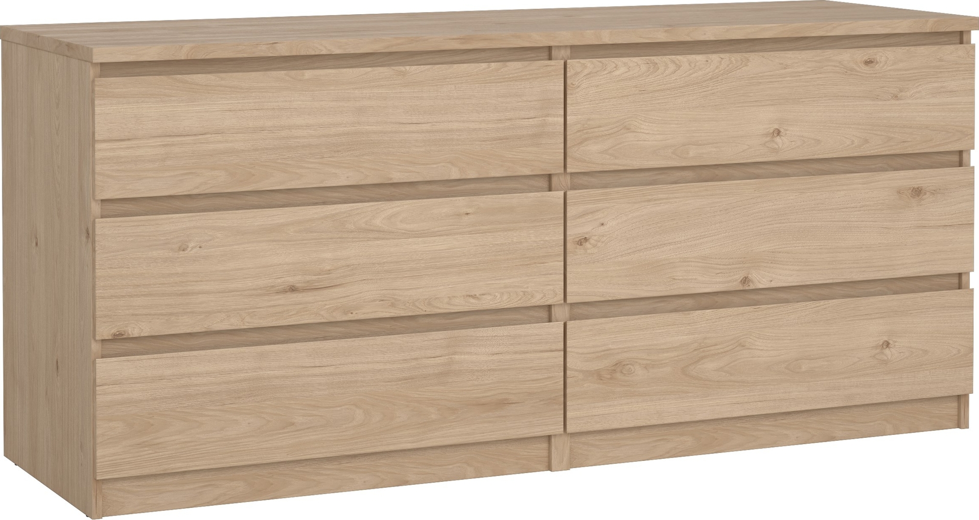 Naia ladekast met 6 laden - Hickory