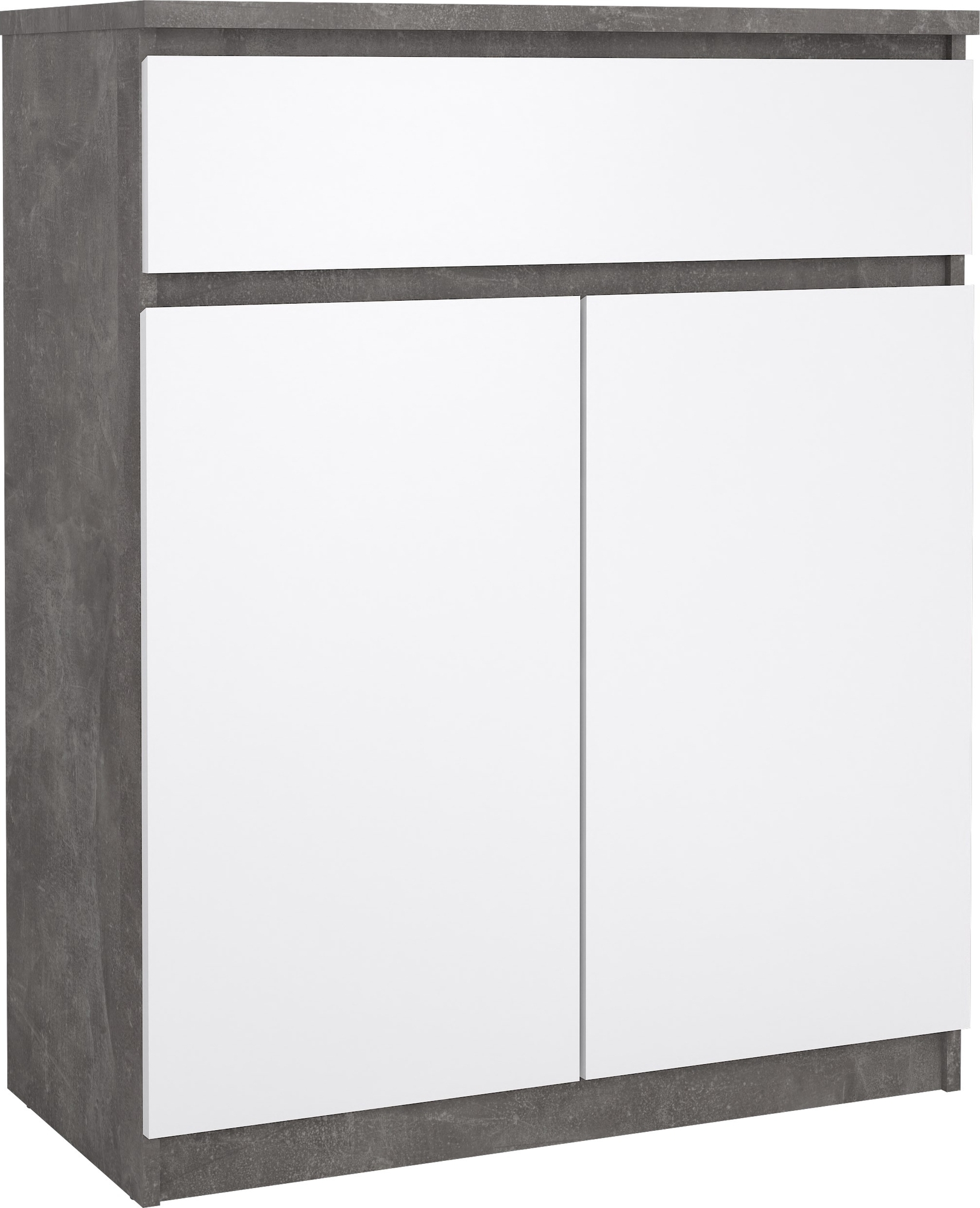 Naia kast - Beton/wit Naia kast - Beton/wit
