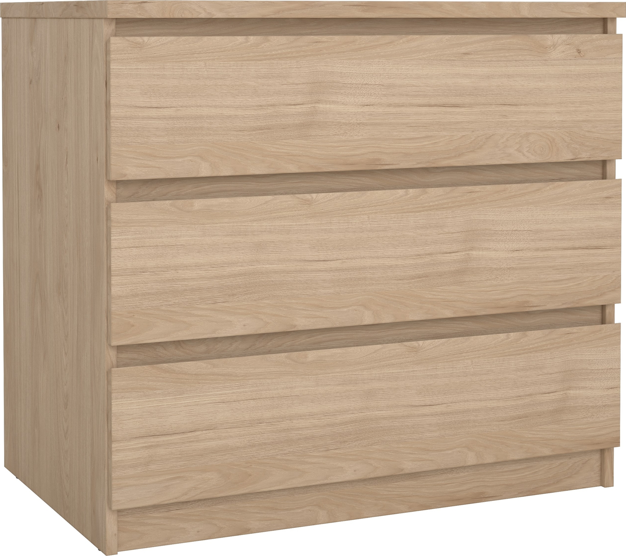 Naia ladekast met 3 laden - Hickory