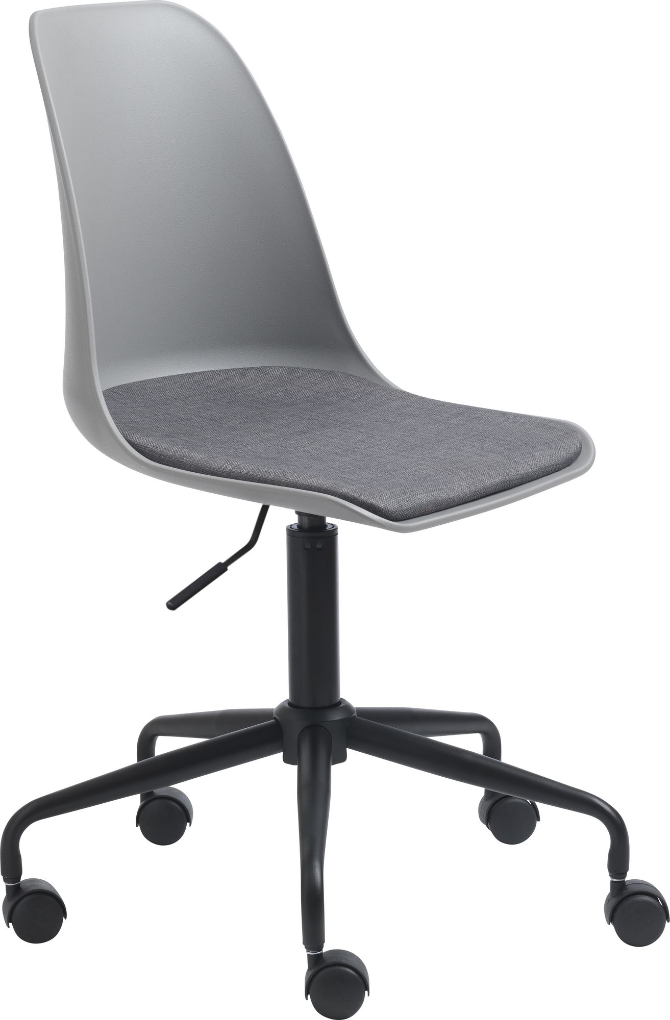 Cara gr� kontorsstol med sittdyna + Textilv�rd f�r m�bler