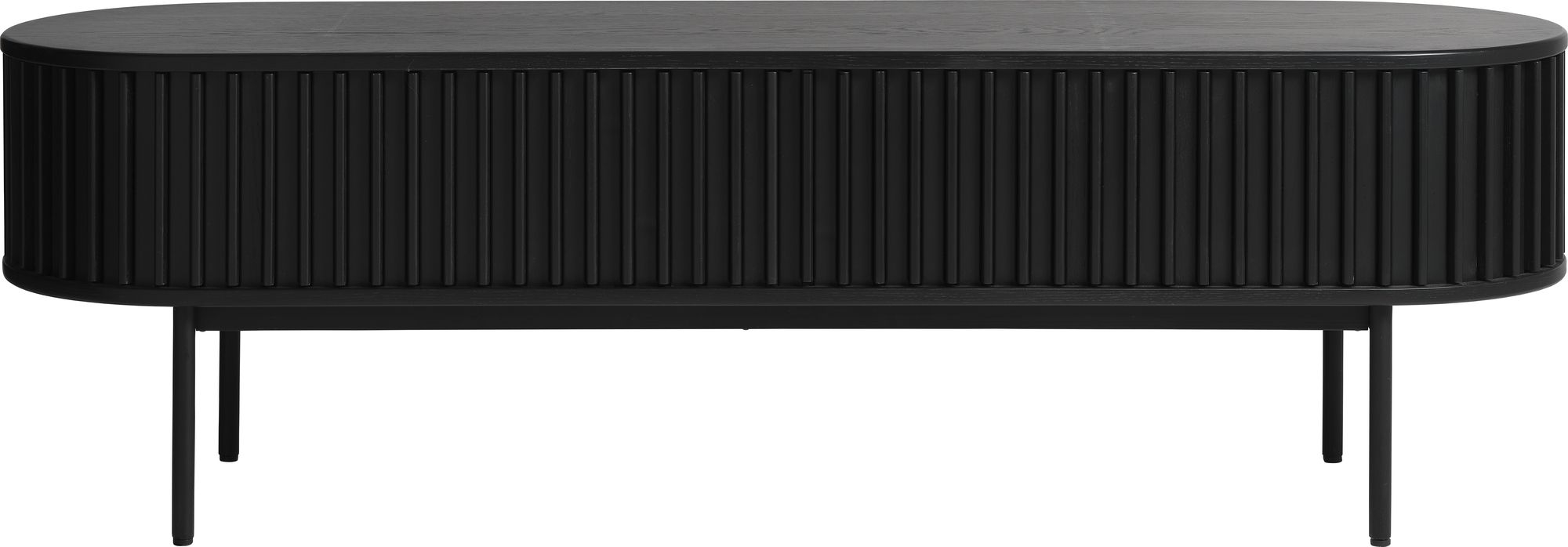 Sierra TV-bänk i svartbetsad ek Sierra TV-bänk i svartbetsad ek