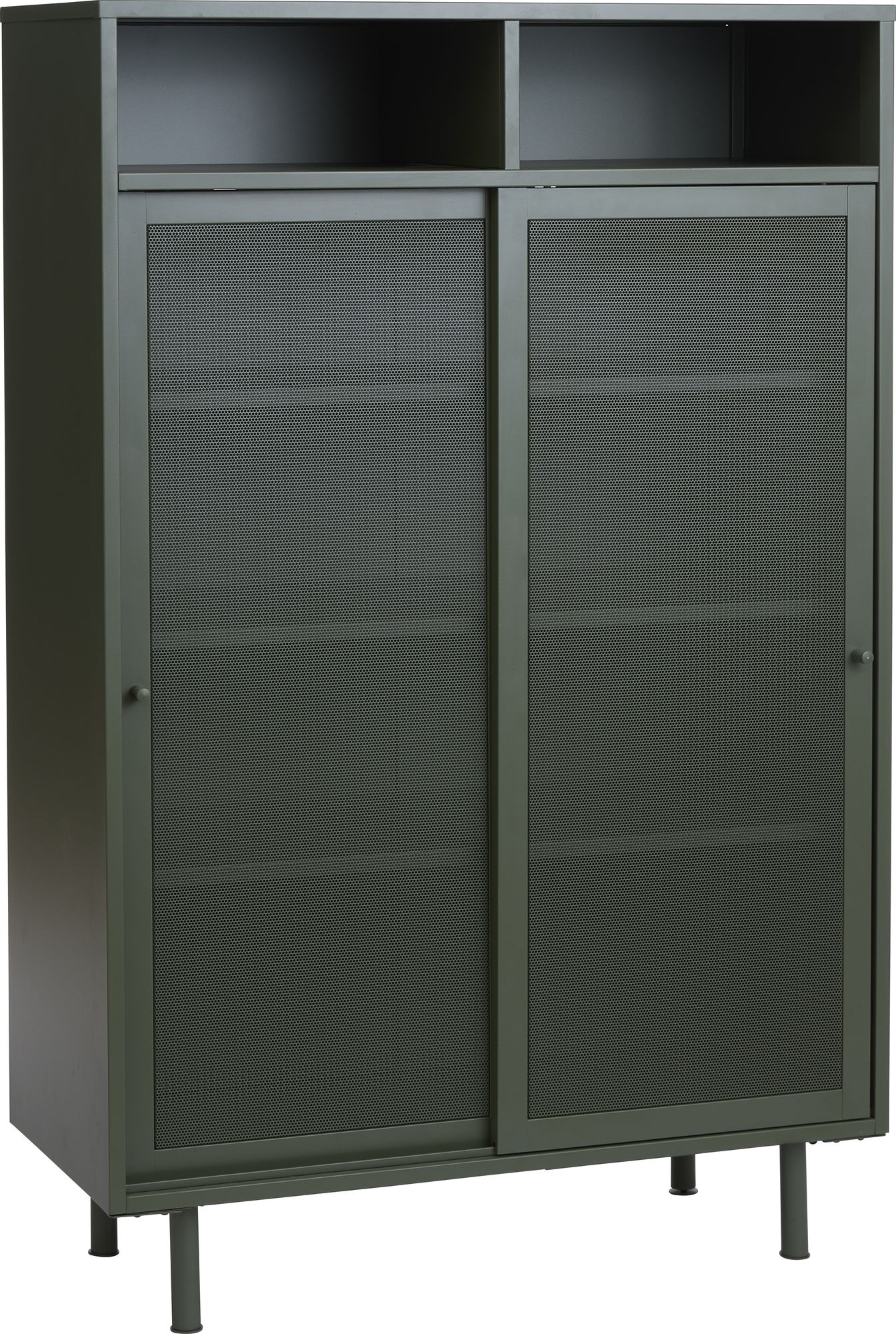 Bankschroefkast H140 cm - Groen