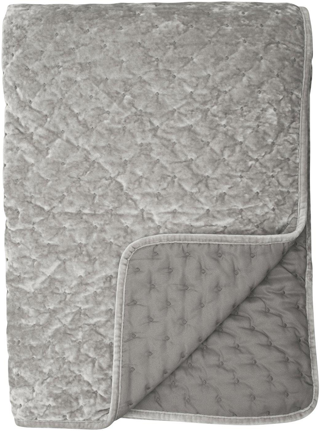 Cia eenpersoonssprei 180 x 260 cm - Beige fluweel Cia eenpersoonssprei 180 x 260 cm - Beige fluweel