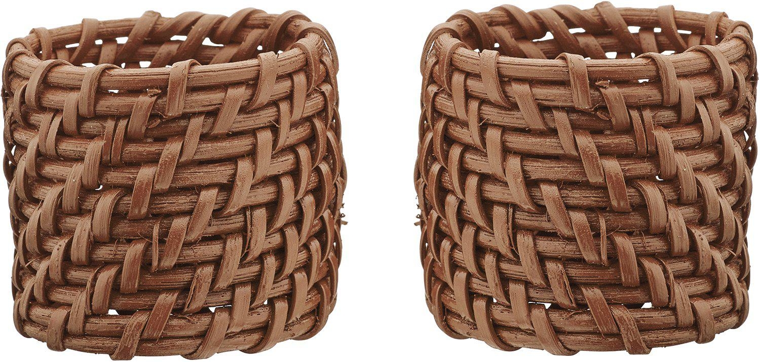 Zoe servetringen 2-pack 5 x 4 cm - Kaneel Zoe servetringen 2-pack 5 x 4 cm - Kaneel