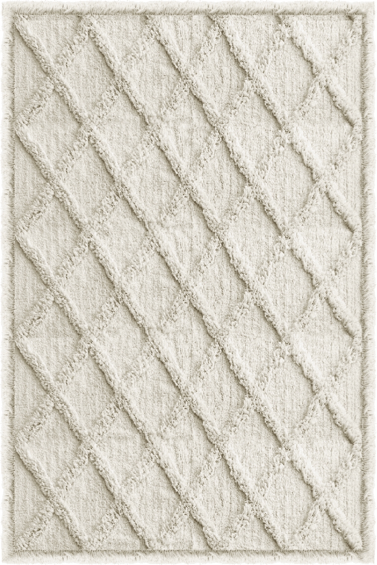 Ravi tapijt - Gebroken wit