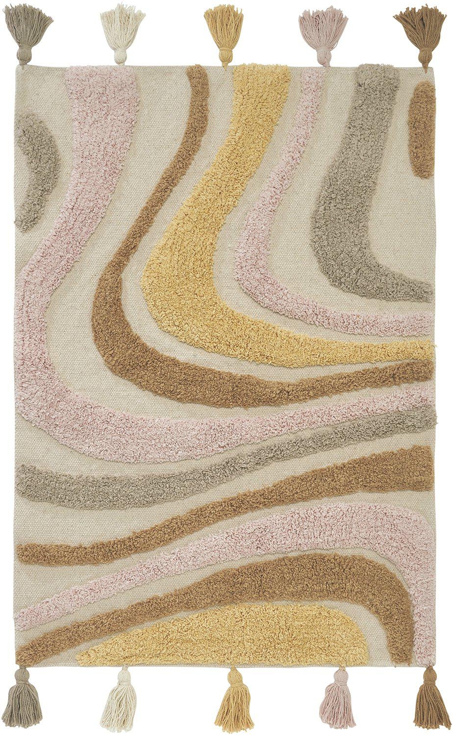 Swirl matta 90 x 130 cm - Multi