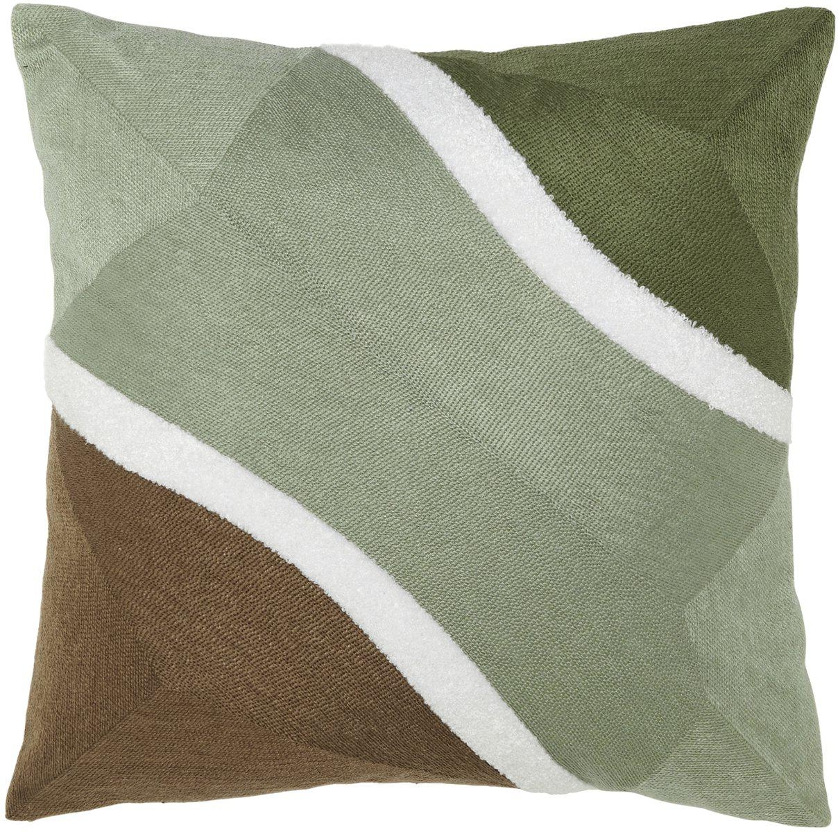 Claire kuddfodral 45 x 45 cm - Mossgrön Claire kuddfodral 45 x 45 cm - Mossgrön