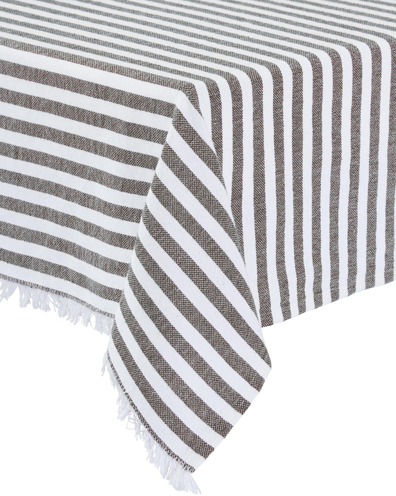 Gaby duk 140 x 280 cm - Mörk nougat Gaby duk 140 x 280 cm - Mörk nougat