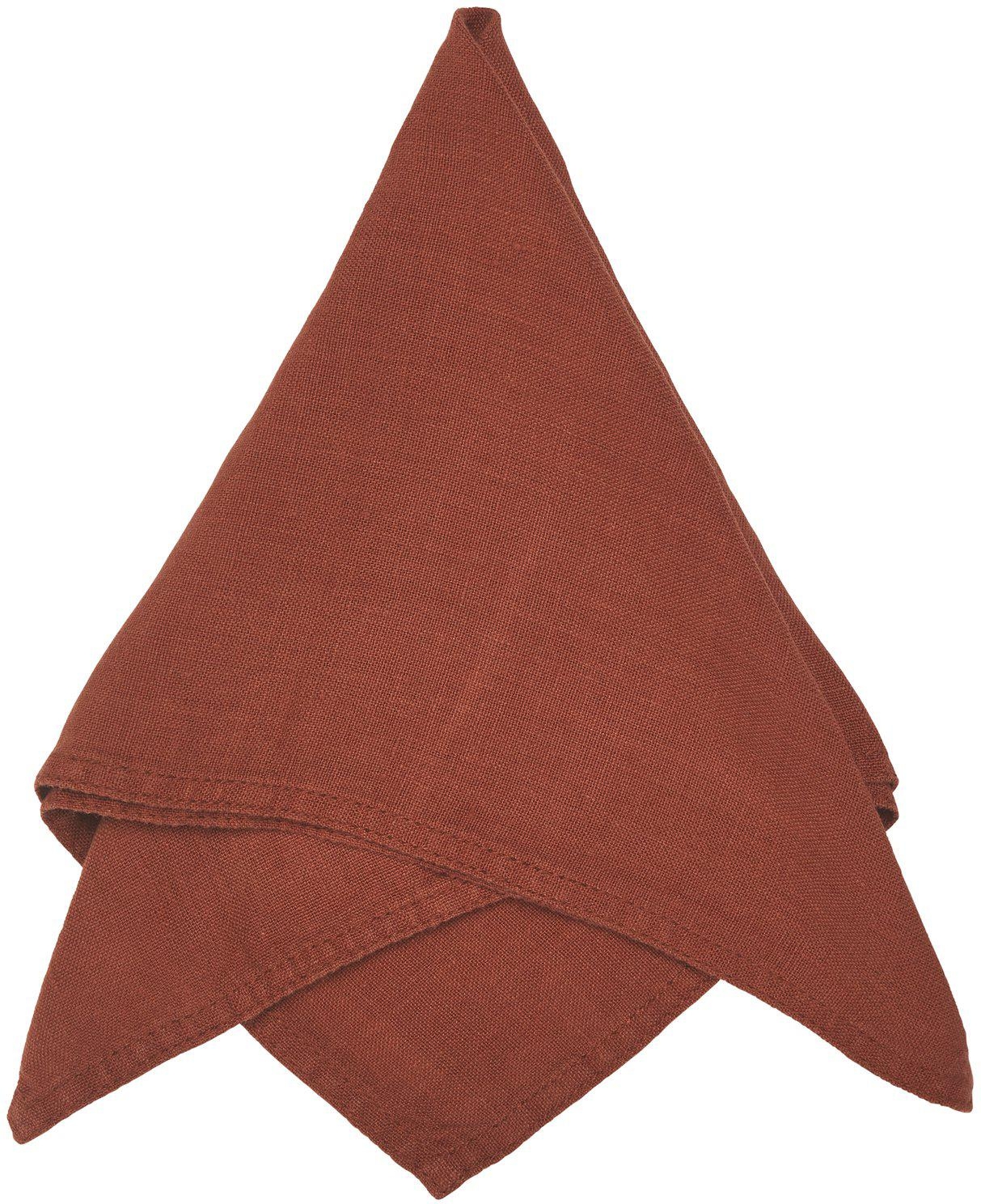 Julie servett 45 x 45 cm - Tegel