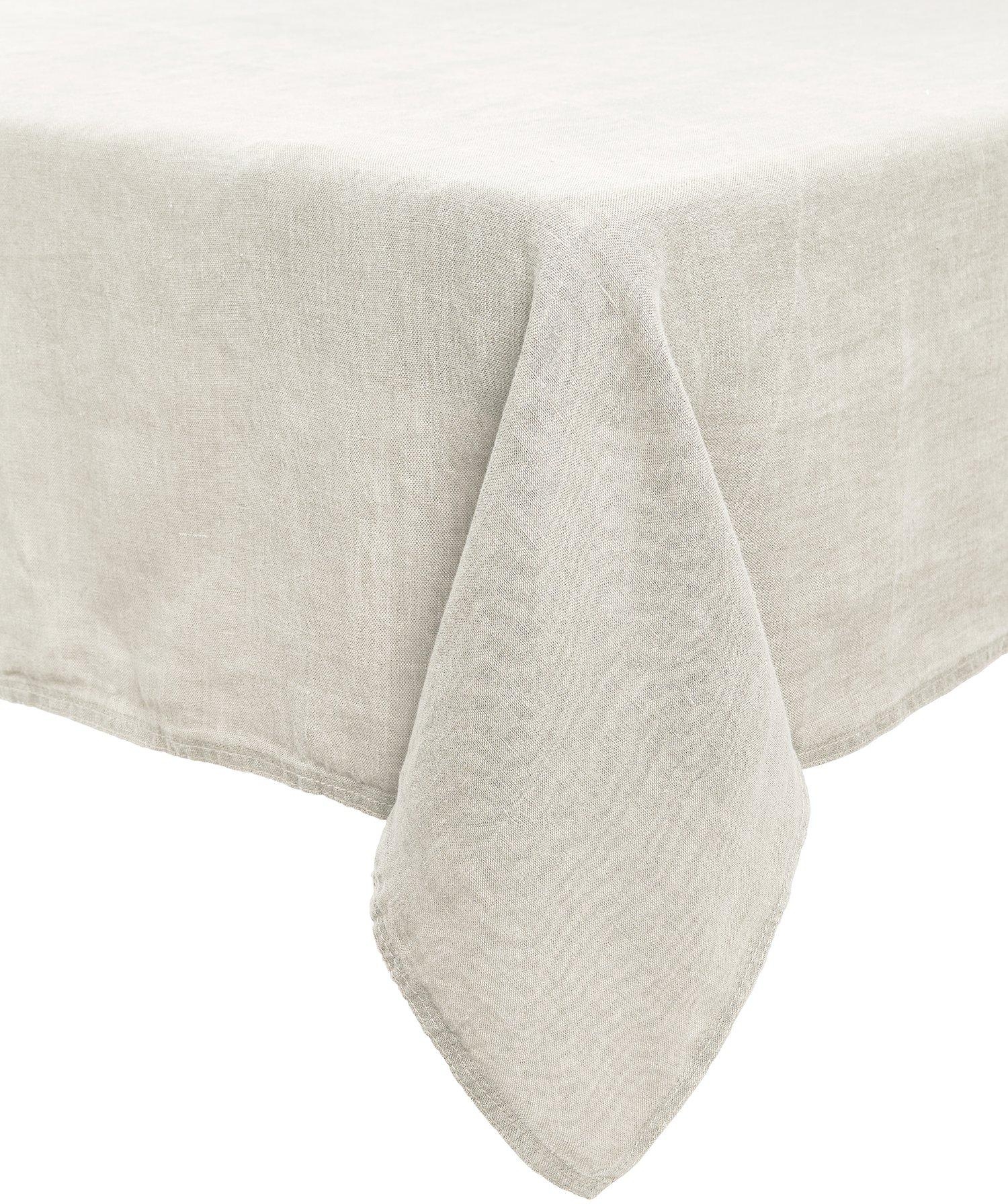 Julie canvas 145 x 280 cm - Linnen/wit