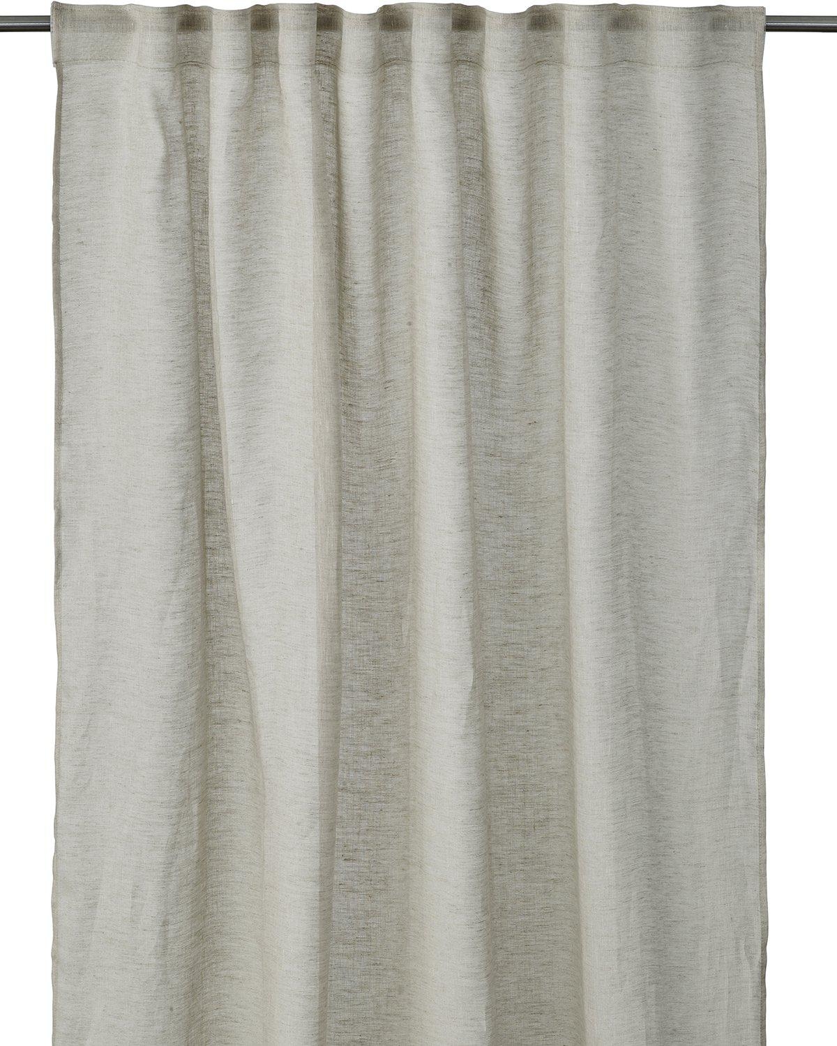 Sophie gordijn 2-pack 2 x 145 x 280 cm - Linnen/wit