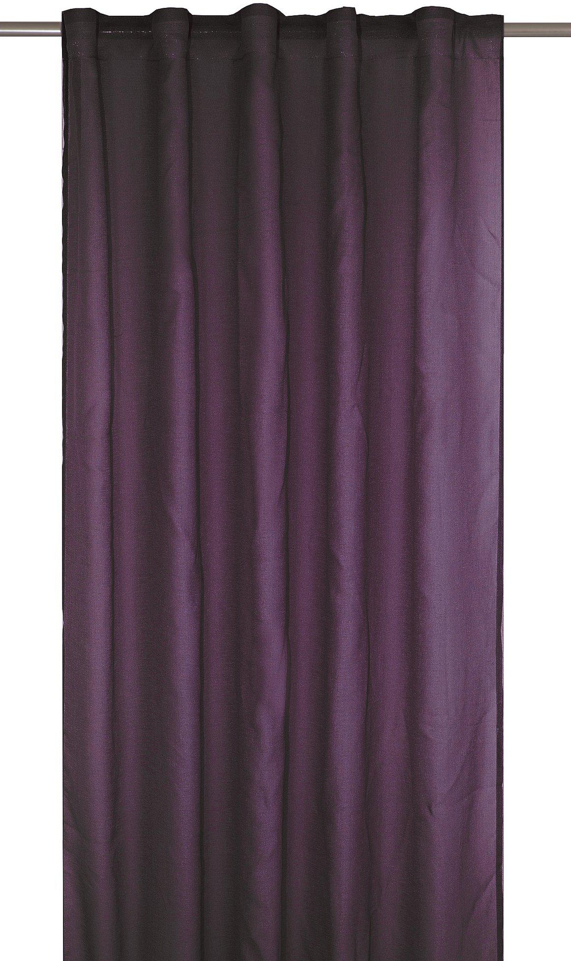 Ronaldie gardin 2-pack 2 x 140 x 280 cm - Vinr�d