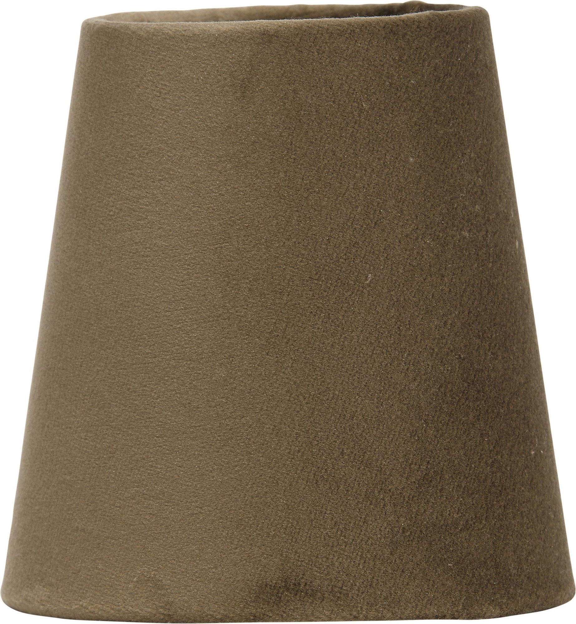 Queen Sammet lampsk�rm - Brun