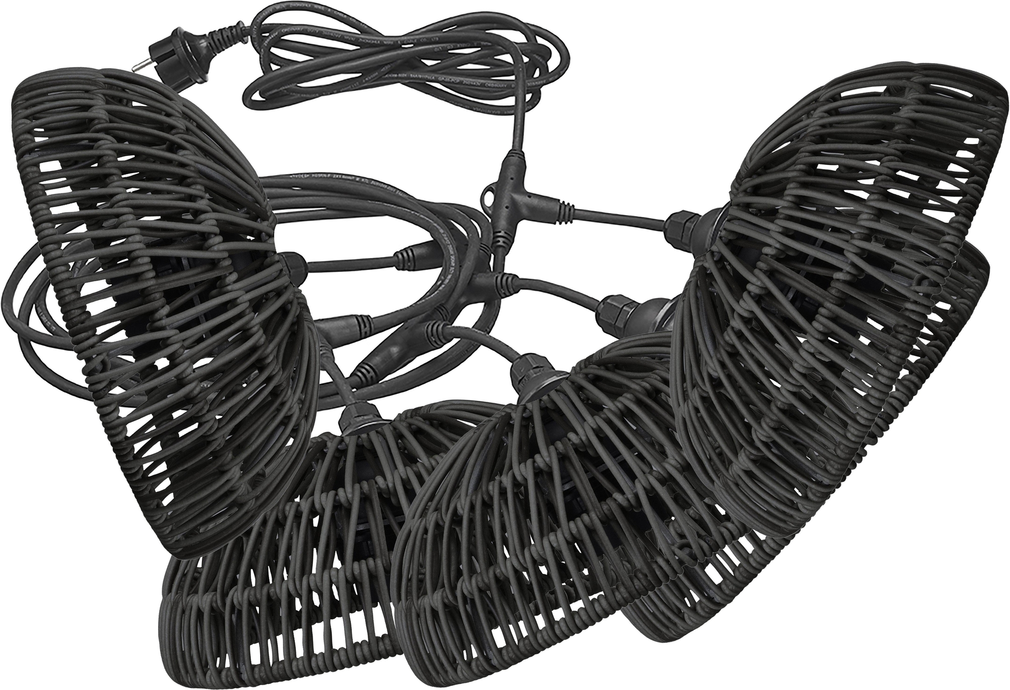 Flex Out ljusslinga för utomhusbruk med Hue skärmar 20 cm - 6,5 m - Svart Flex Out ljusslinga för utomhusbruk med Hue skärmar 20 cm - 6,5 m - Svart