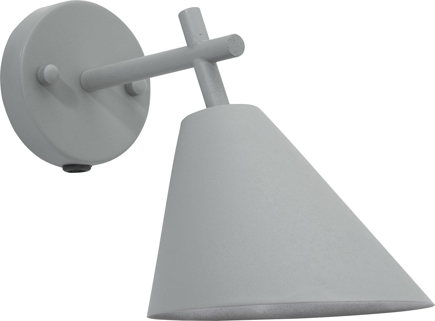 Nils gevellamp - Grijs - 33 cm Nils gevellamp - Grijs - 33 cm