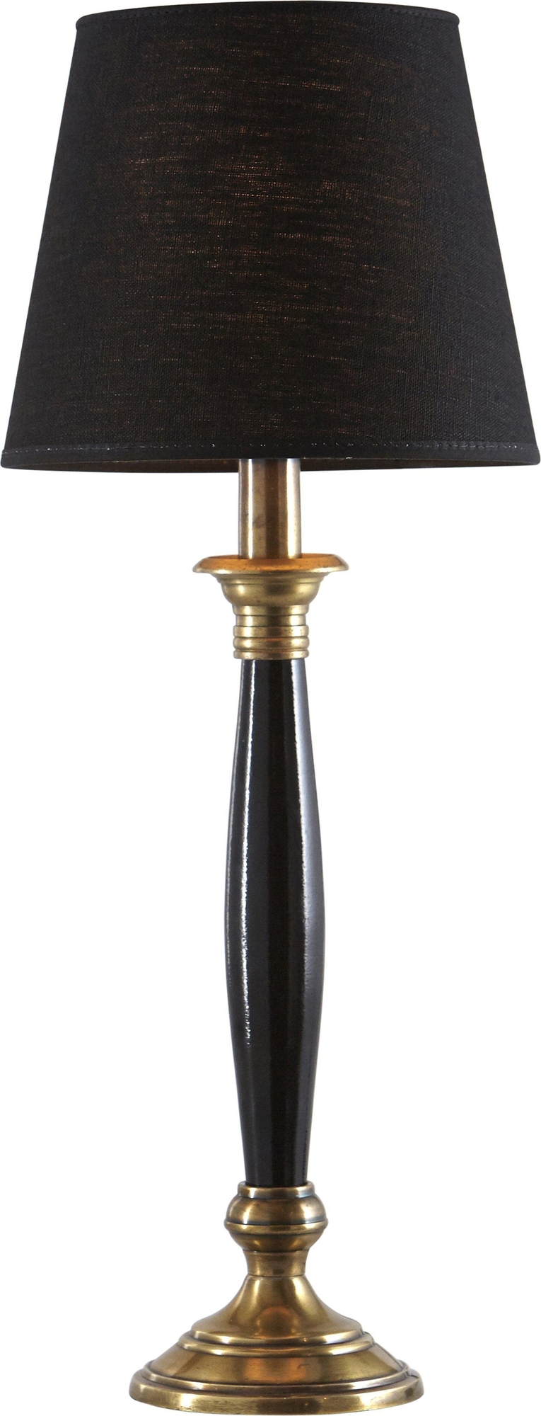 Madison tafellamp - Zwart/antiek messing - 55 cm Madison tafellamp - Zwart/antiek messing - 55 cm