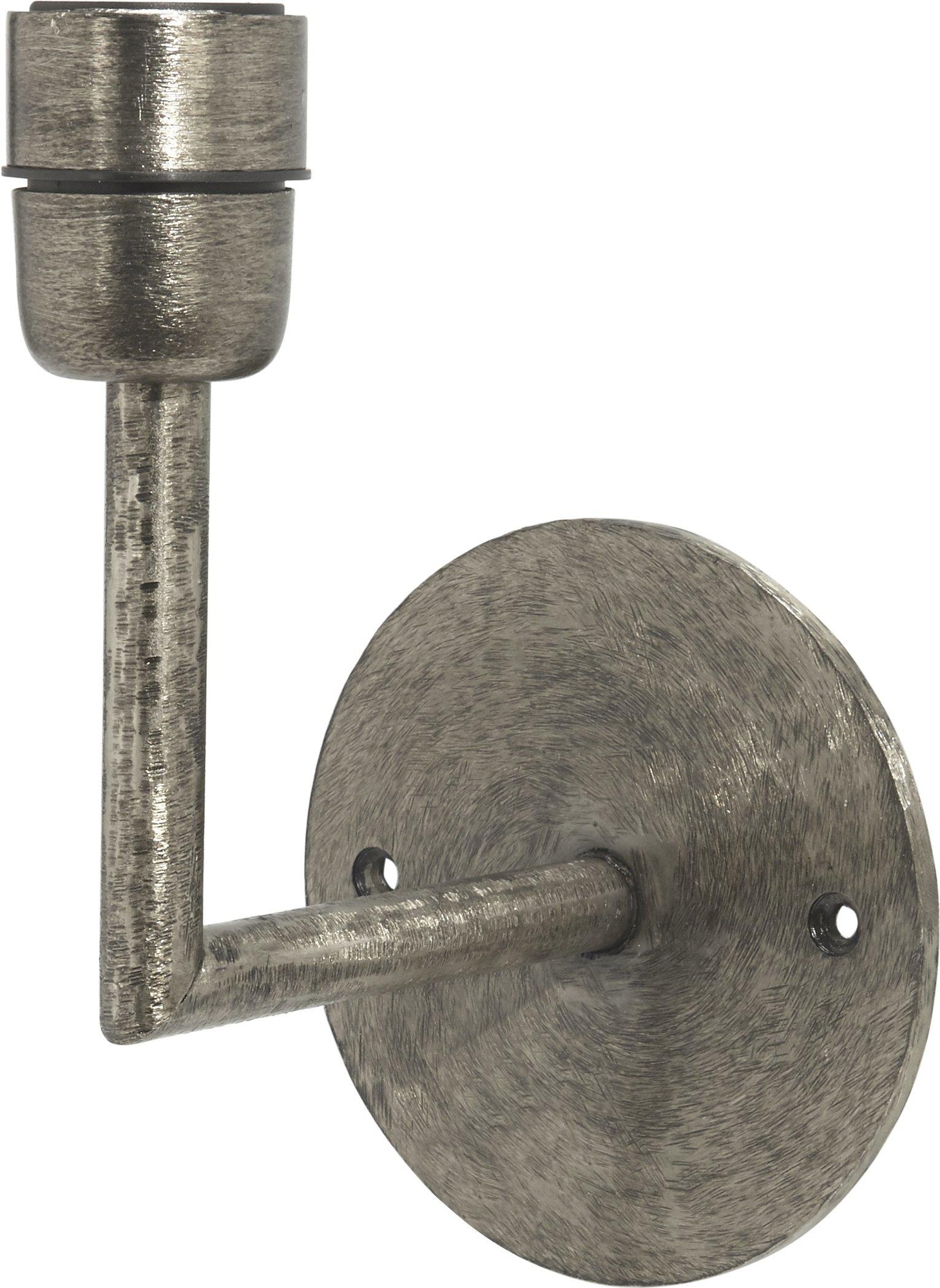 Voet wandlamp - Zilver - 13 cm